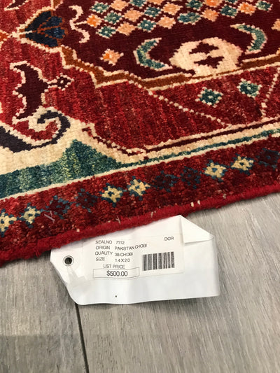 Pakistan Chobi Hand Knotted Wool 1.6x2.0