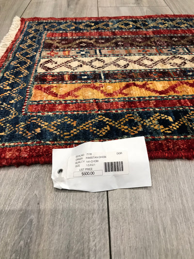 Pakistan Chobi Hand Knotted Wool 1.6x2.0