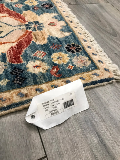 Pakistan Chobi Hand Knotted Wool 1.6x2.0
