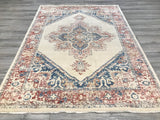 Persian Vintage Heriz Power Loom Wool 6x8
