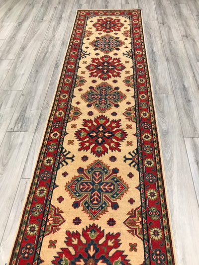 Pakistan Kazak Hand Knotted Wool 3x10