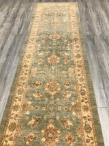 Pakistan Ziegler Hand Knotted Wool 3x10