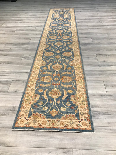 Pakistan Ziegler Hand Knotted Wool 3x13