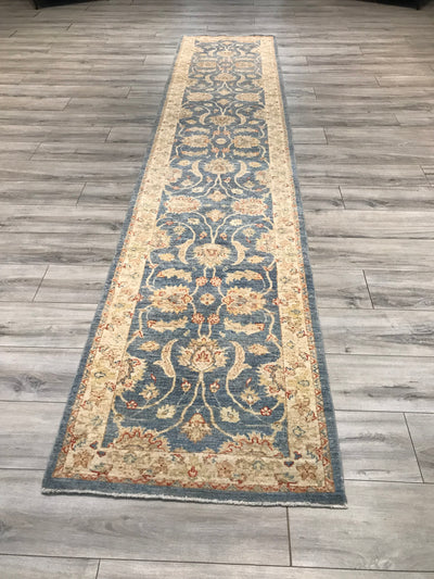 Pakistan Ziegler Hand Knotted Wool 3x13