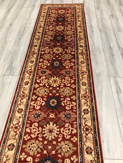 Pakistan Chobi Hand Hand Knotted Wool 3x10