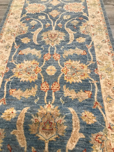 Pakistan Ziegler Hand Knotted Wool 3x13