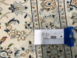 India Nain Hand Knotted Wool & Silk 3x12