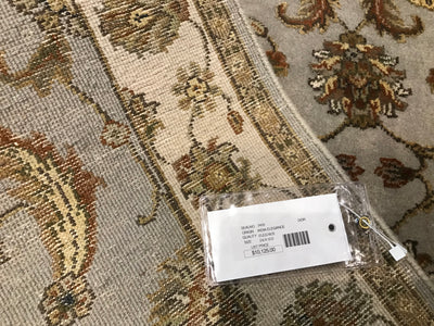 India Elegance Hand Knotted Wool & Silk 3x12