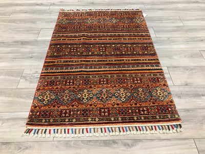 Pakistan Korjeen Collection Hand Knotted Wool 3x5