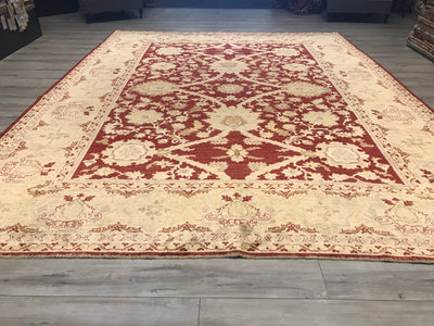 Pakistan Chobi Hand Knotted Wool 9x12
