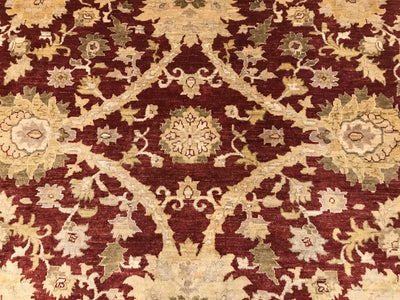 Pakistan Chobi Hand Knotted Wool 9x12