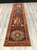 Pakistan Chobi Chbrang Hand Knotted Wool 3x10