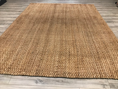 India Hand Woven Natural Jute 8x10