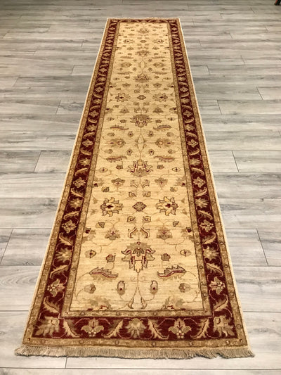 Pakistan Chobi Hand Knotted Wool 3x12