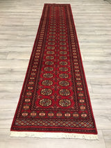 Pakistan Bokarah Hand Knotted Wool 3x12