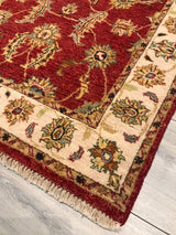 India Ziegler Hand Knotted Wool 3x12
