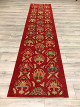 Pakistan Kazak Hand Knotted Wool 3x11