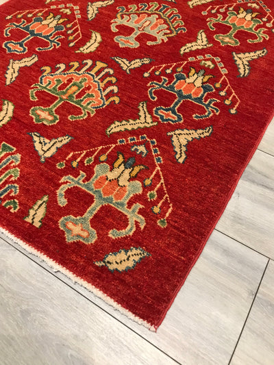 Pakistan Kazak Hand Knotted Wool 3x11