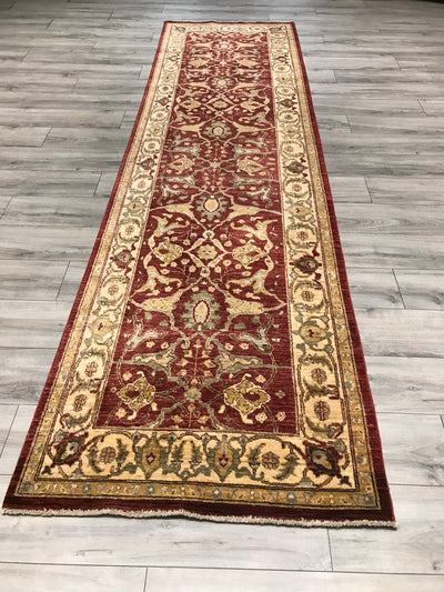 Pakistan Chobi Hand Knotted Wool 3x12