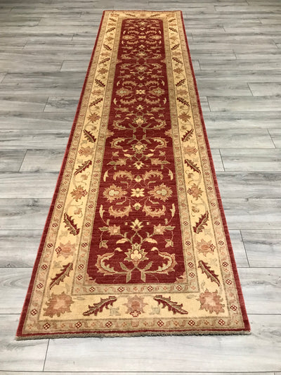 Pakistan Chobi Hand Knotted Wool 3x12