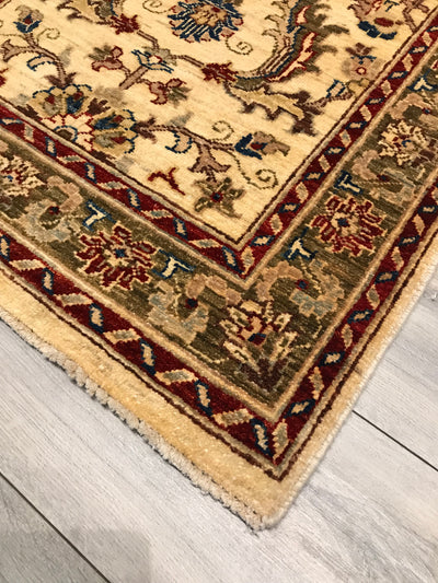 Pakistan Ziegler Hand Knotted Wool 3x12