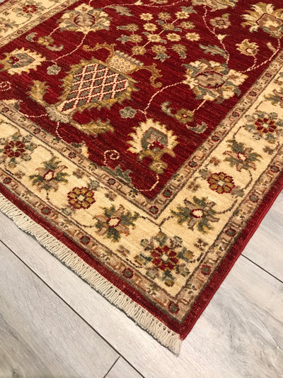 Pakistan Ziegler Hand Knotted Wool 3x12