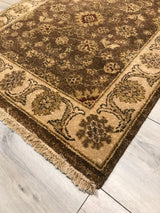 India Tuscan Hand Knotted Wool 3x12