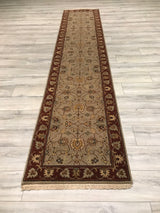 India Luxor Hand Knotted Wool 3x12