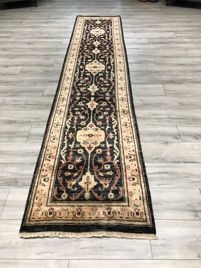 Pakistan Chobi Hand Knotted Wool 3x12