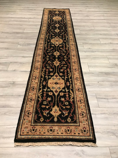 Pakistan Chobi Hand Knotted Wool 3x12