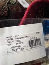 Pakistan Bokhara Hand Knotted Wool 7x10