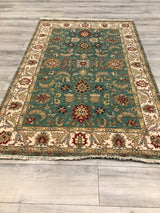 India Ziegler SultanAbad Hand Knotted Wool 4x6