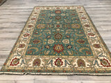 India Ziegler SultanAbad Hand Knotted Wool 5x8