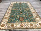 India Ziegler SultanAbad Hand Knotted Wool 6x9