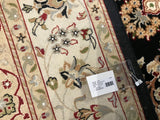 India Nain Hand Knotted Wool & Silk 6x9