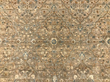 India Classical Collection Hand Knotted Wool & Silk 9x12