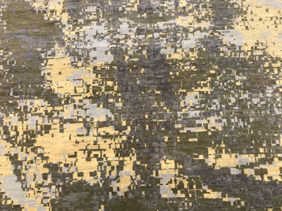 India HDFR Modern Hand Knotted Wool 9x12