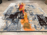 India New HDFR Modern Hand Knotted Wool 8x10