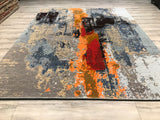 India New HDFR Modern Hand Knotted Wool 8x10