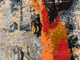 India New HDFR Modern Hand Knotted Wool 8x10