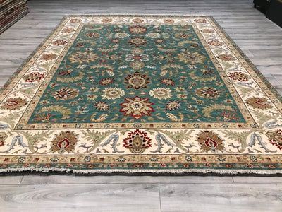 India Ziegler SultanAbad Hand Knotted Wool 8x10