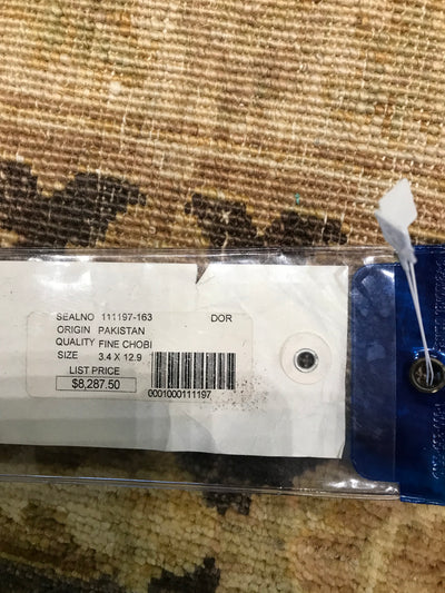 Pakistan Ziegler Hand Knotted Wool 3x13