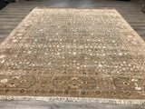 India Classical Collection Hand Knotted Wool & Silk 8x10