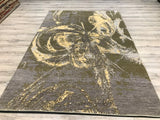 India New HDFR Modern Hand Knotted Wool 6x9