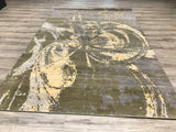 India New HDFR Modern Hand Knotted Wool 6x9
