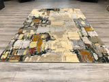 India New HDFR Modern Hand Knotted Wool 6x9