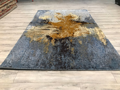 India New HDFR Modern Hand Knotted Wool 6x9