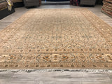 India Classical Hand Knotted Wool & Silk 10x14
