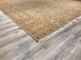 India Classical Hand Knotted Wool & Silk 10x14