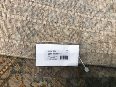 India Classical Hand Knotted Wool & Silk 10x14